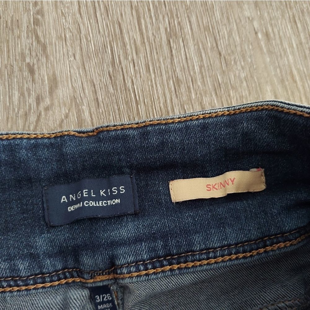 Angel Kiss Denim Collection Skinny Jeans Size 3 - Picture 5 of 7